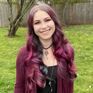 Portrait of Amanda Welch.