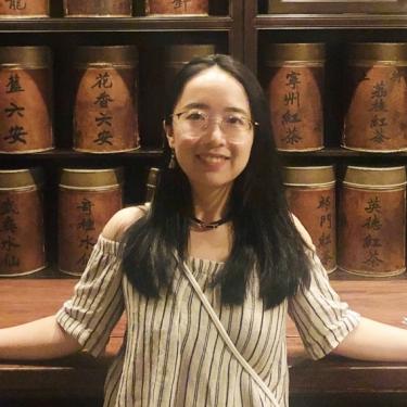 Portrait of Wanjia Guo.