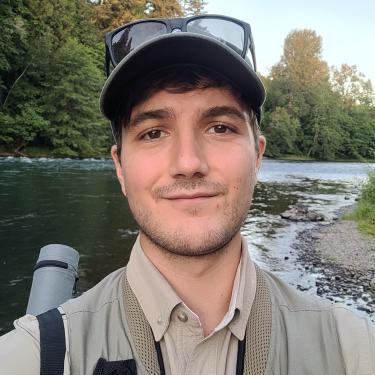 Portrait of Max Horrocks.