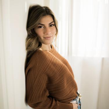 Portrait of Chloe Stevenson.