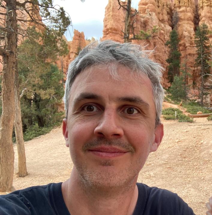 Portrait of Jim Murray.