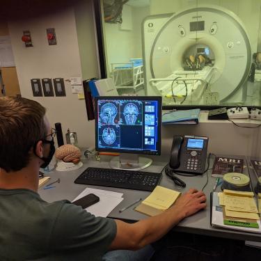 fMRI scan